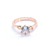 Oval Design Rose Gold Ring