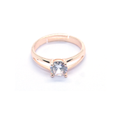 Rose Gold Unfilled Design Ring