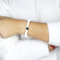 Black and White Evil Eye Bracelet