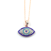 Crystal Evil Eye Necklace