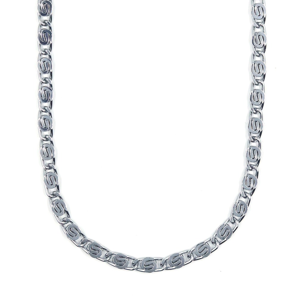 Twisted Silver Chain Stainless Steel - Main Image
