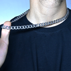 Extra Tough and Heavy Silver-Colored Mens Chain Pendant