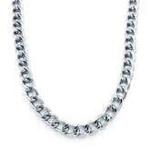 Extra Tough and Heavy Silver-Colored Mens Chain Pendant