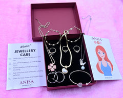 Dazzling Diva Collection - Set of Beautiful Pendants, Earrings, Rings, and Bracelet.