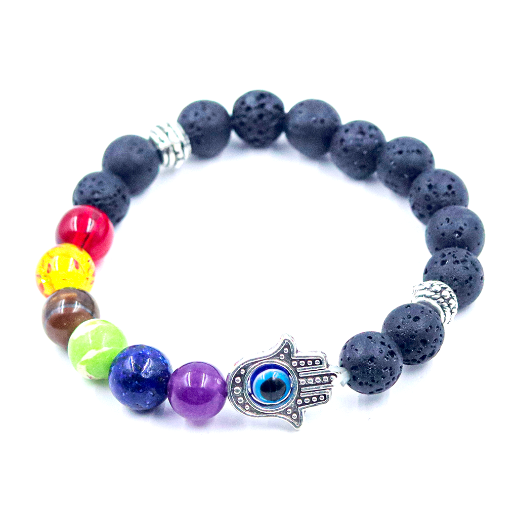 Evil eye rainbow bracelet Clearance