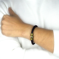 Brown Magnetic Hand Bracelet