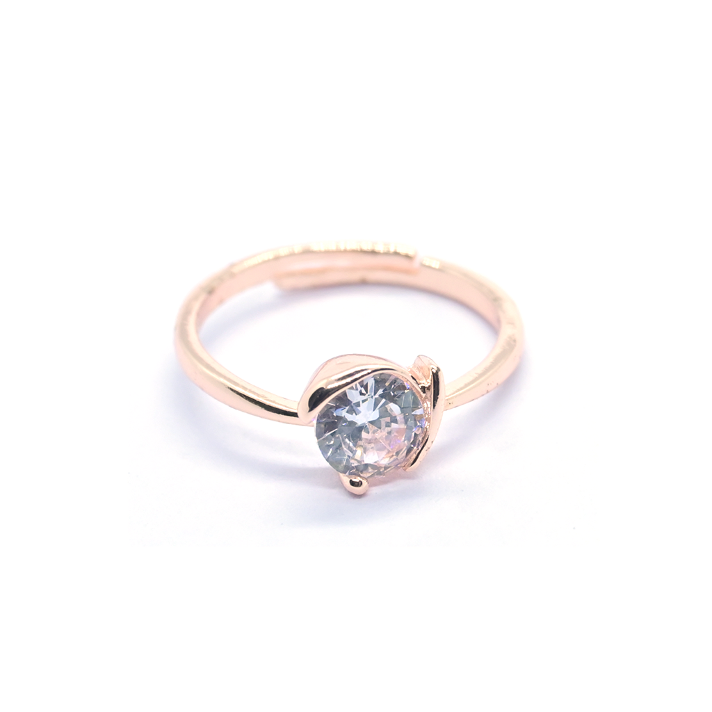 Rose Gold Ring Unique Design