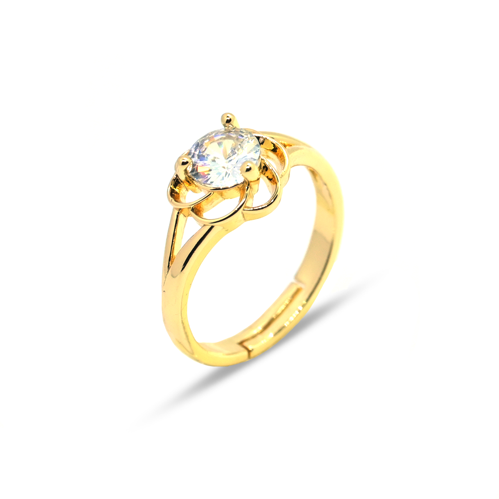 Elegant Fair-and-Square Diamond V Ring for Under 25K - Candere by Kalyan  Jewellers